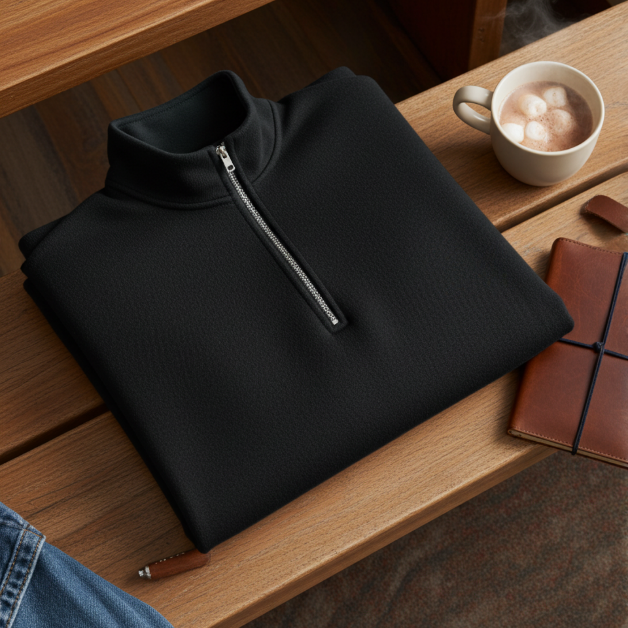SHOP ORGANIC QUARTER-ZIP