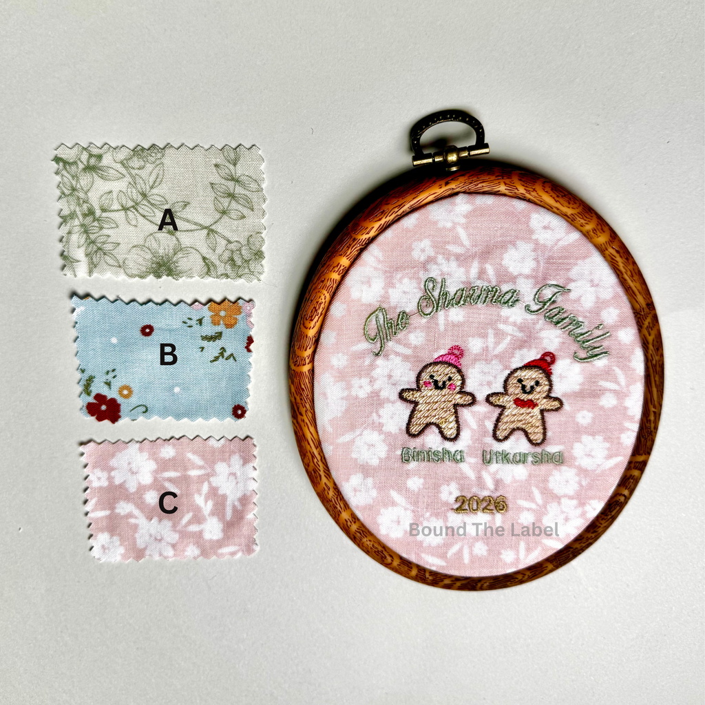 Gingerbread Family Ornament