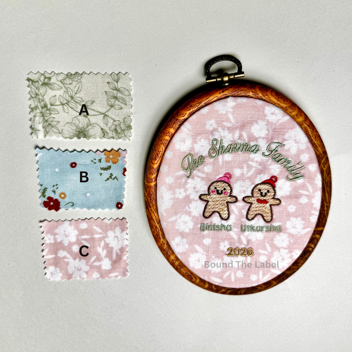 Gingerbread Family Ornament