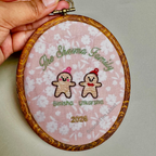 Gingerbread Family Ornament