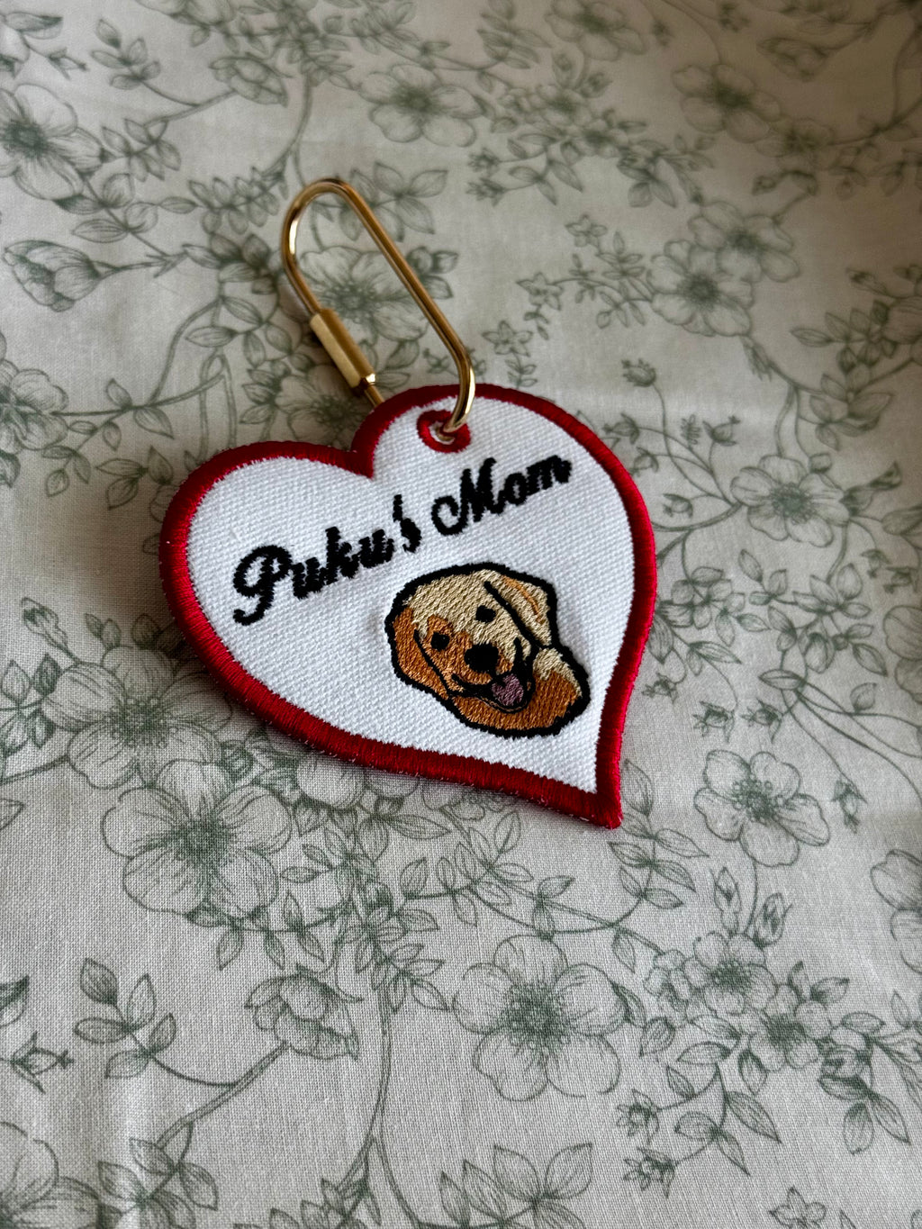 In The Hoop Bag Tag Embroidery Design Bundle, Puffy Foam Key Fob Applique (Digital Download)