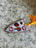In The Hoop Bag Tag Embroidery Design Bundle, Puffy Foam Key Fob Applique (Digital Download)