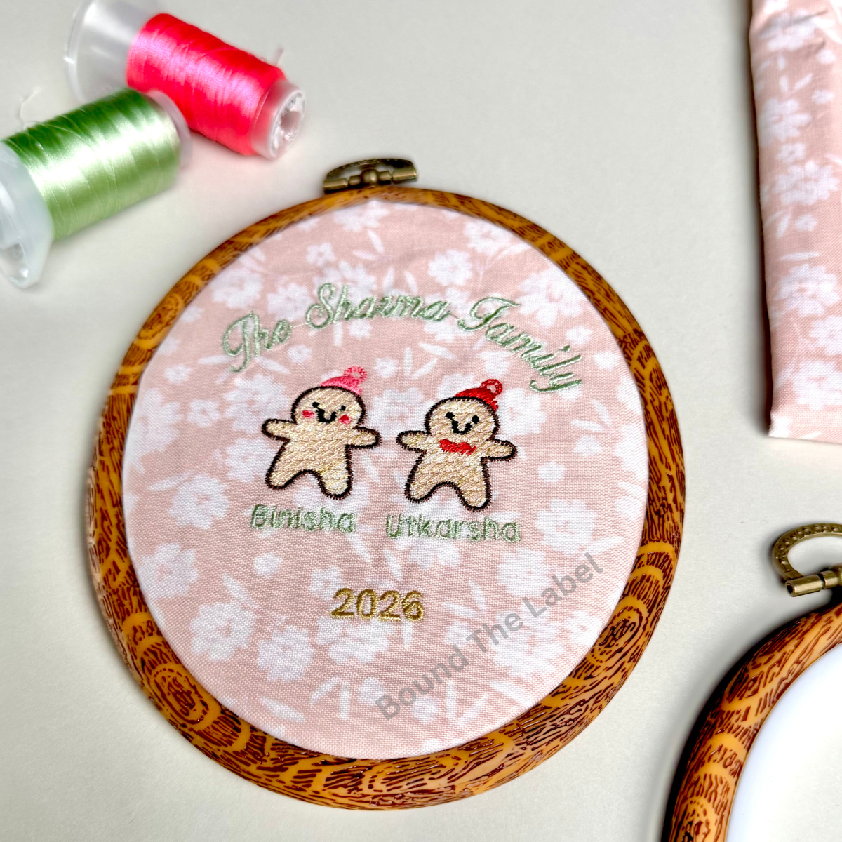 Gingerbread Family Ornament