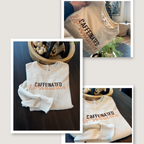 Caffeinated & Productive Embroidered Sweatshirt