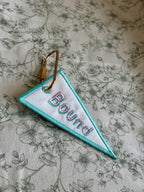 In The Hoop Bag Tag Embroidery Design Bundle, Puffy Foam Key Fob Applique (Digital Download)