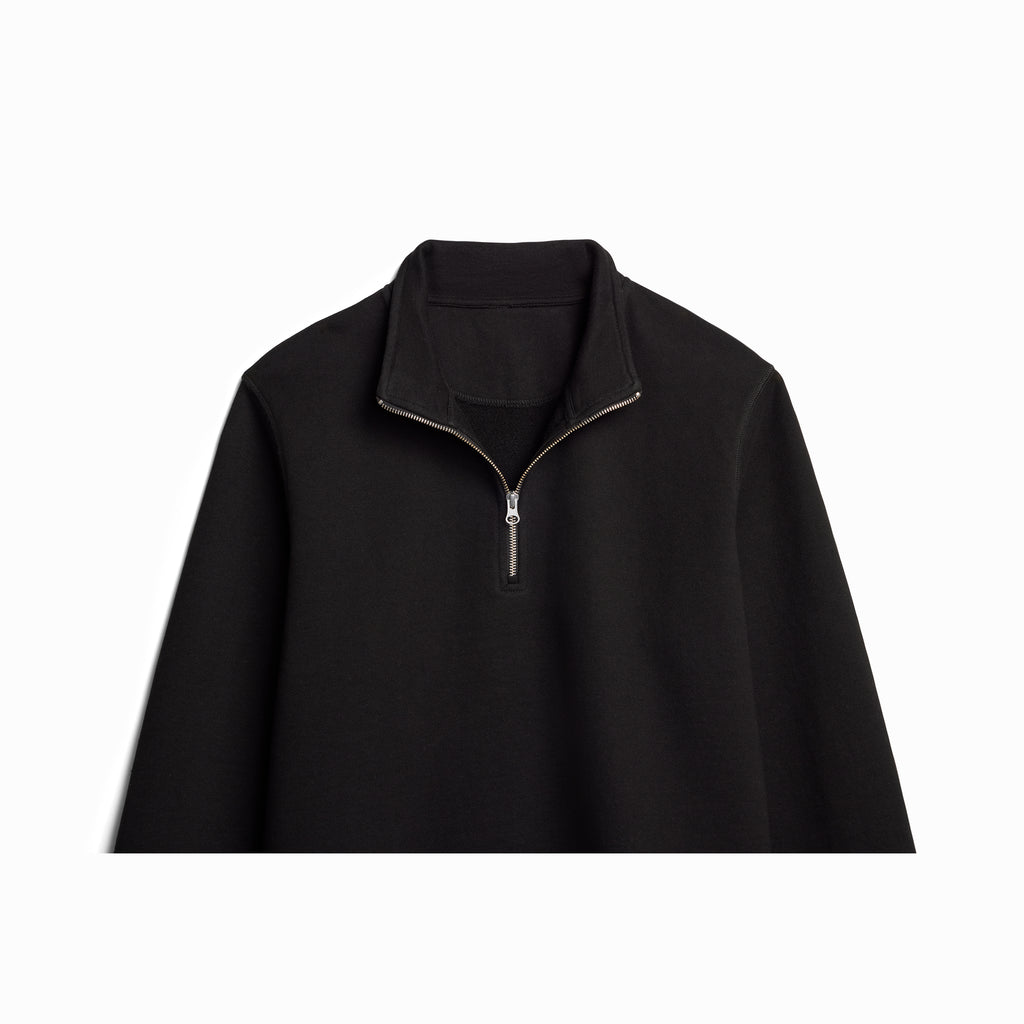 Premium Heavyweight Organic Quarter-Zip Pullover