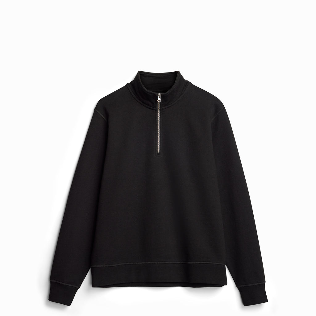 Premium Heavyweight Organic Quarter-Zip Pullover