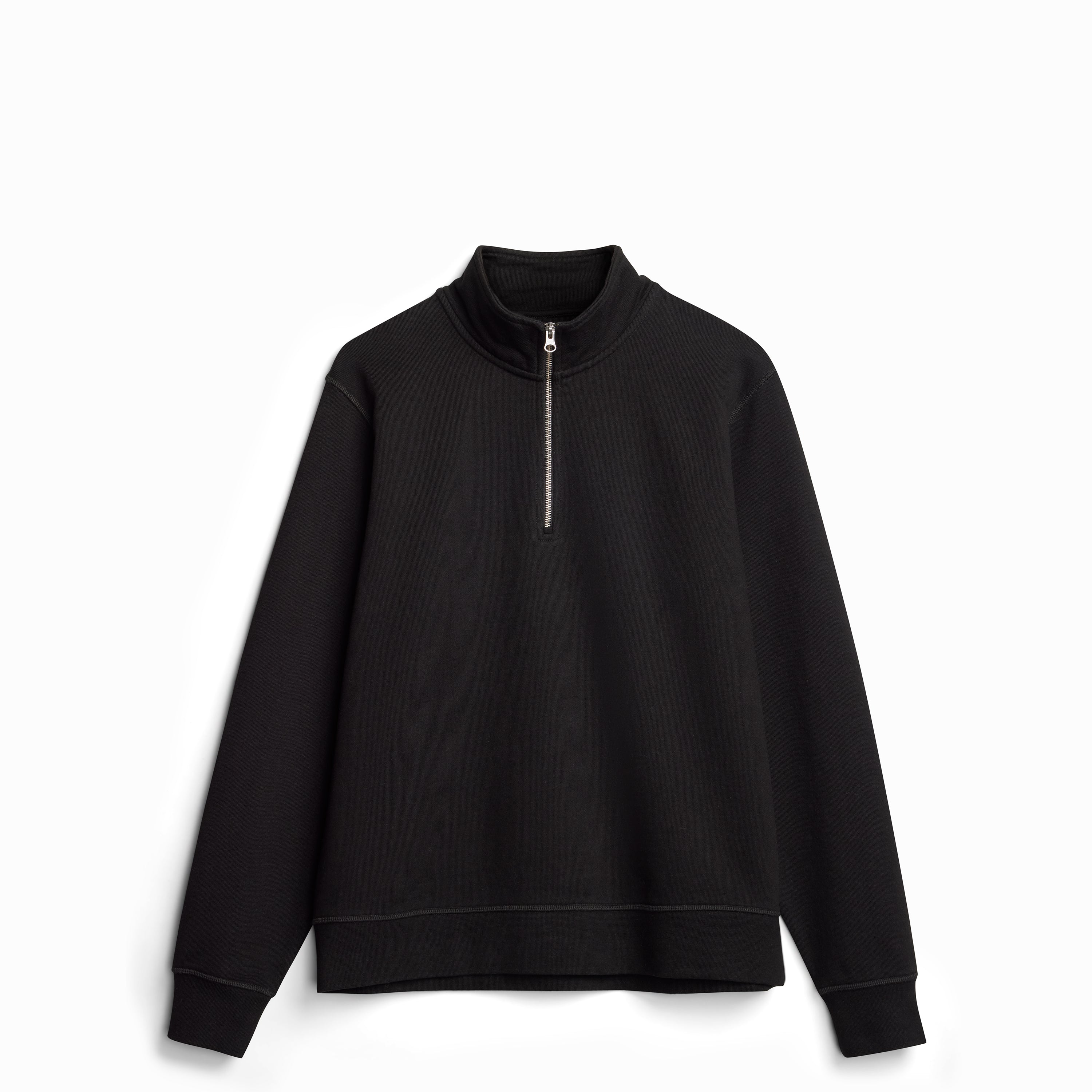 Premium Heavyweight Organic Quarter-Zip Pullover