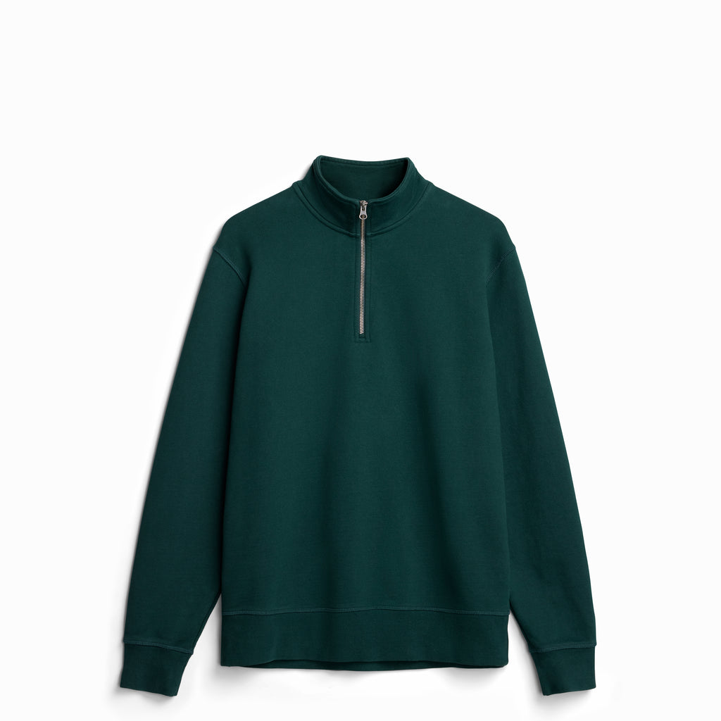 Premium Heavyweight Organic Quarter-Zip Pullover