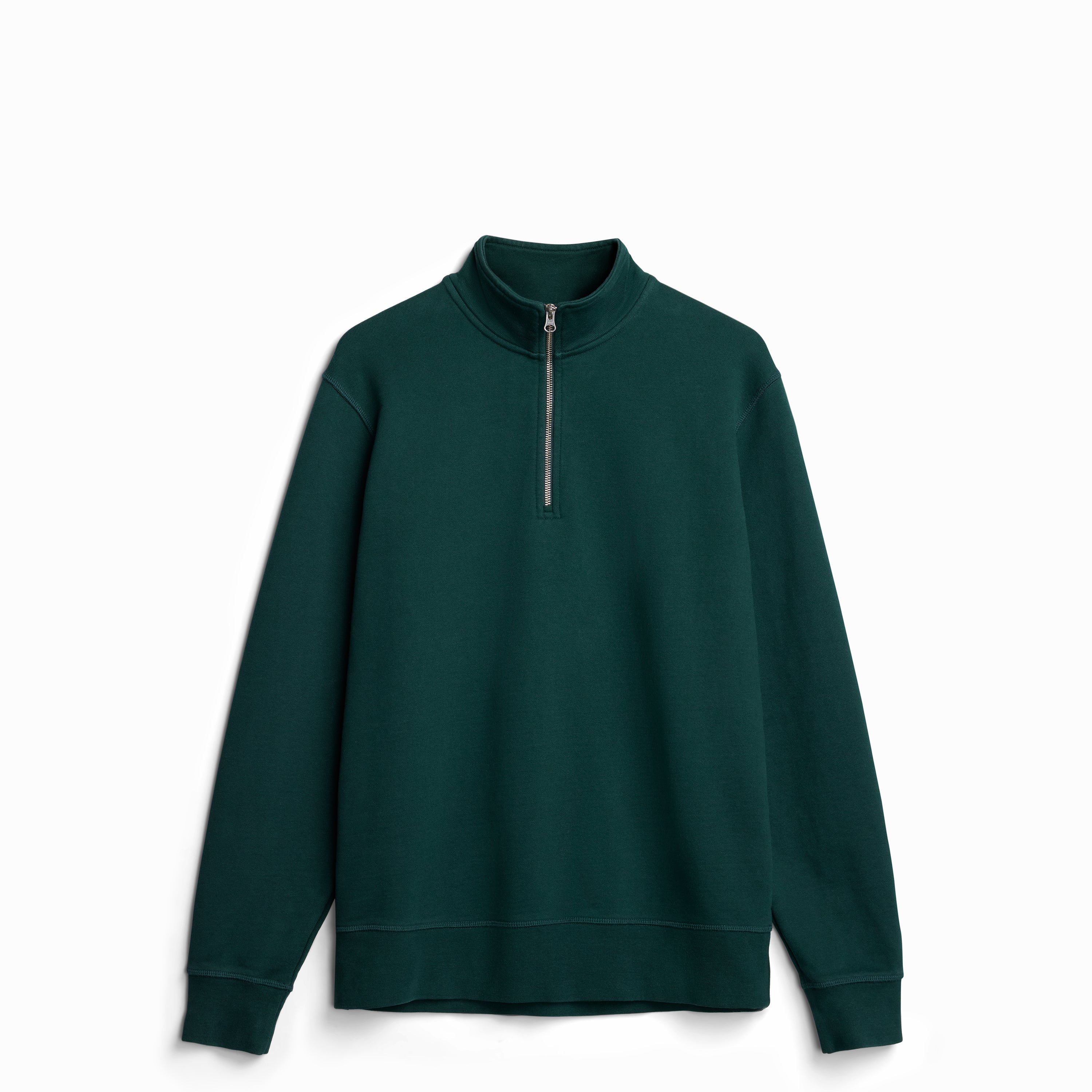Premium Heavyweight Organic Quarter-Zip Pullover