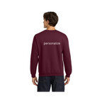 Personalize Letter Front/Back Everyday Edition Sweatshirt
