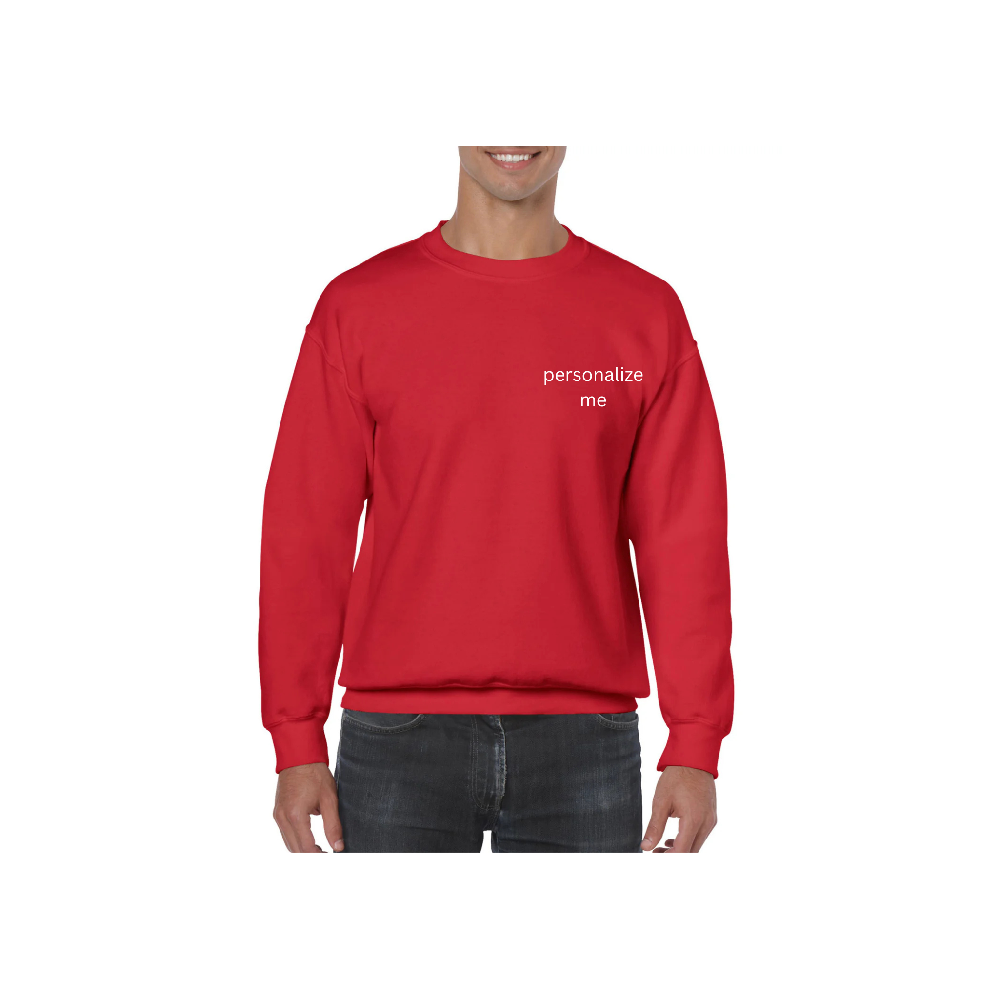 Personalize Chest/Sleeve Everyday Edition Sweatshirt