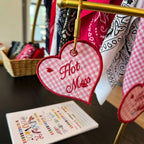Hot Mess Heart Charm