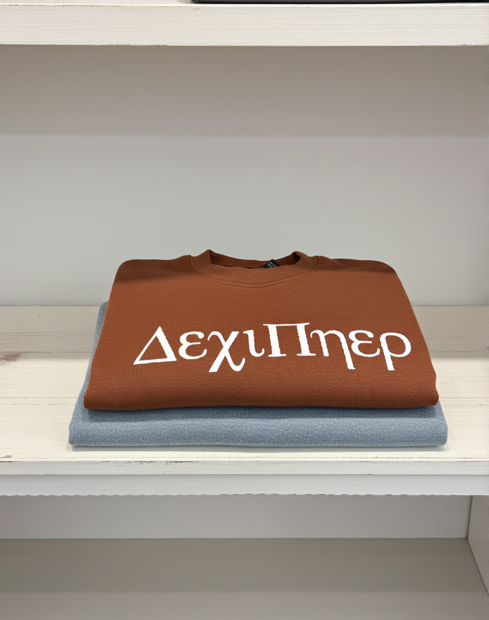 Decipher Embroidered Sweatshirt