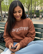 Decipher Embroidered Sweatshirt