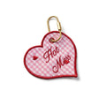 Hot Mess Heart Charm