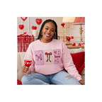 Love Bow Embroidered Sweatshirt