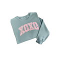 XOXO Appliqué Embroidered Sweatshirt